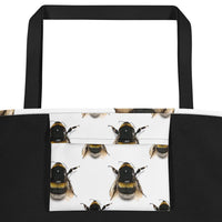Polka Bees Filterd Beach Bag - Robert Bowen Tees